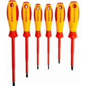 KNIPEX atsuktuvų rinkinys 00 20 12 V02 VDE Slim (raudona/ geltona, 6 vnt.