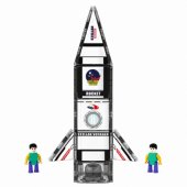 Magnetic Construction Blocks Space Rocket Figures 26 pcs.