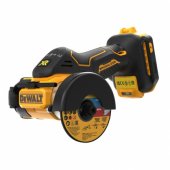 DEWALT akumuliatorinė įvairių medžiagų pjaustyklė DCS438N, 76mm, 18V