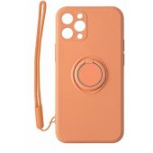 "Pastel Ring Silicone Back Case Xiaomi Redmi Note 9T" Orange