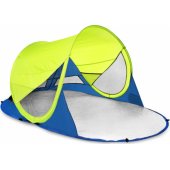 Spokey Stratus self-folding beach tent with UV filter green-g