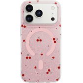 Cherry Mag Glitter with MagSafe iPhone 17 Pro Max/ 18 Pro Max Red