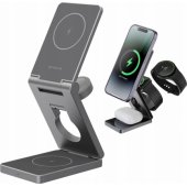3-in-1 QI MagSafe Wireless Charger