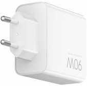 90W HyperCharge Power Adapter (3-Port) EU White