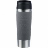 Emsa TRAVEL MUG Classic Grande thermal mug (grey/ stainless steel, 0.5
