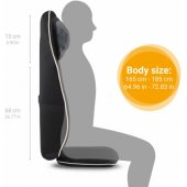 MCN Shiatsu masažinis sėdynės užvalkalas 88930