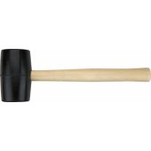 Topex guminis plaktukas medinė rankena 340g 305mm (02A343)