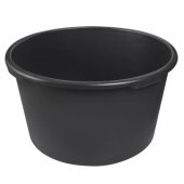 Round plastic container 90 L