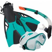 SFS Snorkel Set CAYMAN turq 3-part L/ XL