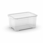 Basket T Box Clear 14L 27x38x19cm