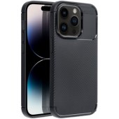 Carbon Premium dėklas iPhone 17 Air, juodas