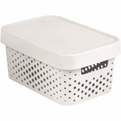 Curver INFINITY 4.5L White openwork container with lid