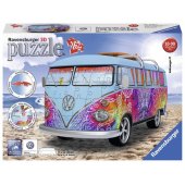 3D Volkswagen T1 Colourful 162 pcs.