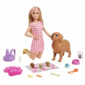 Lalka Barbie Mattel - Narodziny piesków (HCK75)