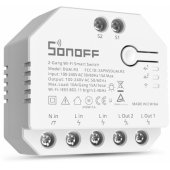 Dual Relay Wi-Fi Smart Switch with Power Metering