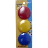 Herlitz magnetai lentoms, 50 mm, įvairių spalvų (3)
