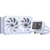V240 LCD 120mm Liquid Cooler VK-AIOV240W White