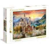 Clementoni dėlionė 2000 det. HQ Neuschwanstein (32559)