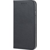 Magnetinis knygos tipo dėklas Motorola Moto G37, juodas