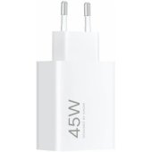 USB-A QC3.0 3A 45 W baltas