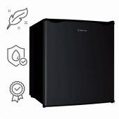 MM515PBK Fridge 46L Black