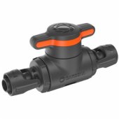 Gardena Micro-Drip-System shut-off/ regulating valve 13mm (1/ 2) (grey/ o