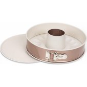 Patisse jump shape with turban insert 26 cm copper/ beige steel