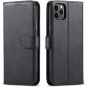 Piniginio tipo knyginis dėklas Xiaomi Poco X6 Pro 5G, juodas