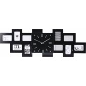 Clock 80 x 4 x 26 cm Black
