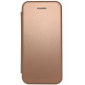 Xiaomi Redmi 6 Pro knygos tipo atverčiamas dėklas, rožinio aukso