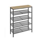 Shoe rack 75x28x93cm