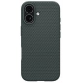 Liquid Air dėklas „iPhone 17“, tamsiai žalias