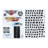 Hot Wheels personalizuojami sienų lipdukai