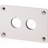 Eaton įleidžiamasis priekinis skydelis, 2 angų, 22 mm M22-E2 (216