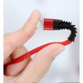 USB-C į Lightning 30W raudonas
