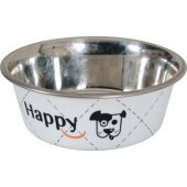 Zolux Miska Inox HAPPY 2.65 l kol. biały