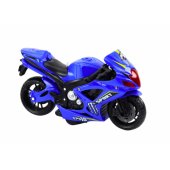 Sportinis motociklas su inercine pavara, šviesos ir garsai, 2 spalvos