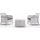 Venezia Terrace Set White