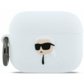Silicone Karl Head 3D Apple AirPods Pro 3 White