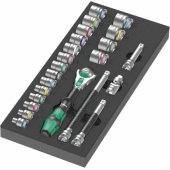 9721 Inlay with 8000 B Zyklop ratchet 3/ 8" Set 1