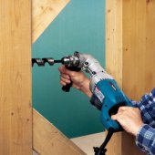 Makita kampinis gręžtuvas DA4000LR, mėlynas
