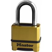 MasterLock Excell pakabinama spyna, 50 mm, cinkuota, kodinė, BOR/ OCT 9 mm (M175EURD