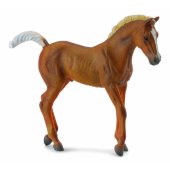 Collecta kaštoninis einantis kumeliukas