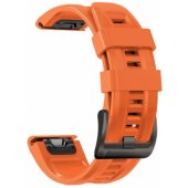 Iconband oranžinis dirželis Garmin Fenix 5/ 6/ 6 Pro/ 7