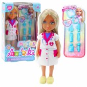 Ankiki Doctor Mini lėlių rinkinys su gydymo reikmenimis