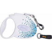 Flexi FLEXI Glam Splash Ocean leash, S Tape 3m, white