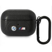 Leather Curved Line AirPods Pro cover black