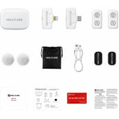 Lark A1 Combo Ivory White, with USB-C RX + Lightning RX+Charging Case