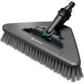 GARDENA Cleansystem handle brush soft flex, washing brush (grey, 360 s