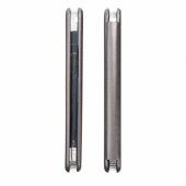 Elegance knyginis dėklas, skirtas Xiaomi Redmi 13C / Poco C65, pilkas